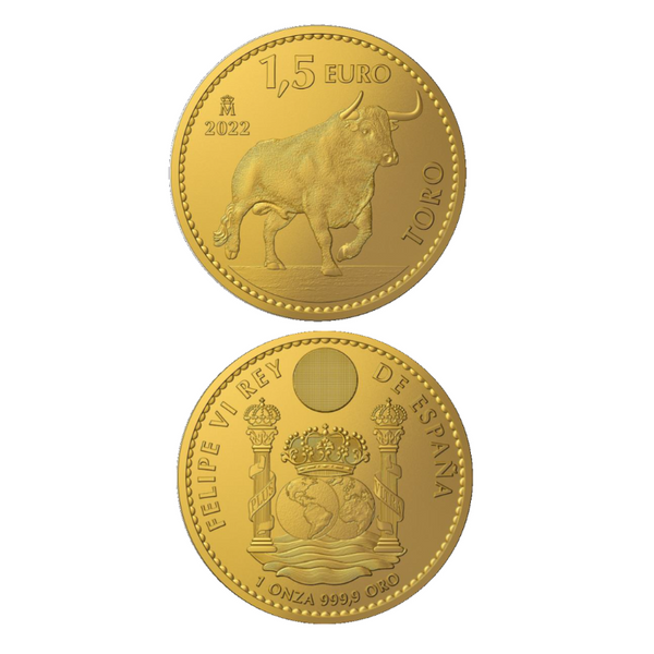 TORO - 1 onza - Moneda de Oro